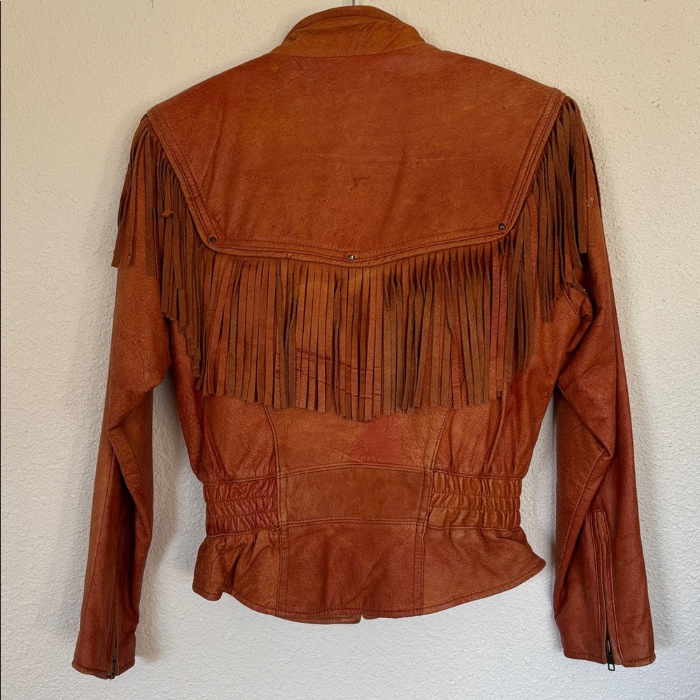 RARE Wilson’s Fringe Leather Jacket‎ - Picture 8 of 12
